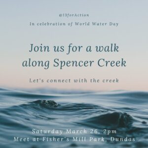event poster for March 26 walk